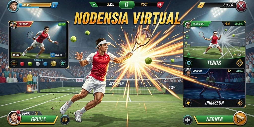 Gambar memperlihatkan komunitas pemain yang sedang berinteraksi.