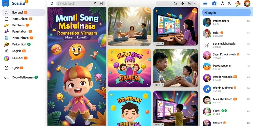 Fitur komunitas yang membuat interaksi lebih menarik.
