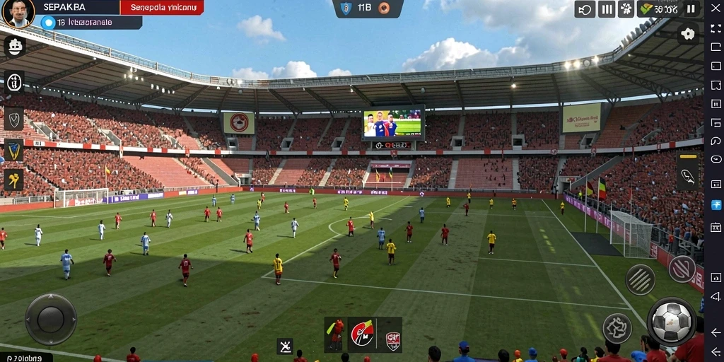 Gameplay yang dinamis dan penuh strategi.