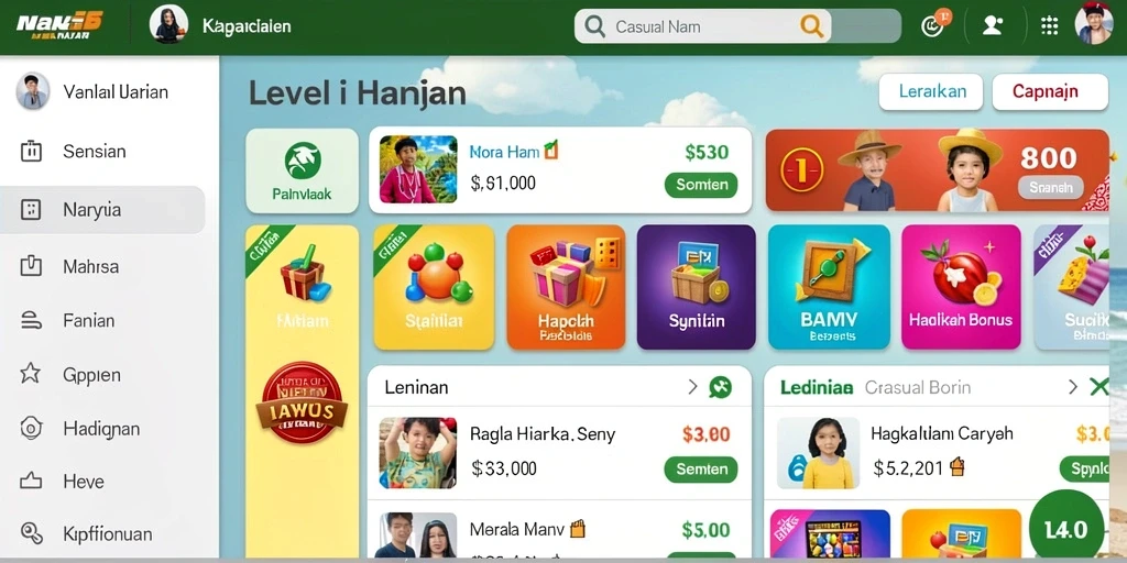Penghargaan dan hadiah menarik untuk pemain aktif.