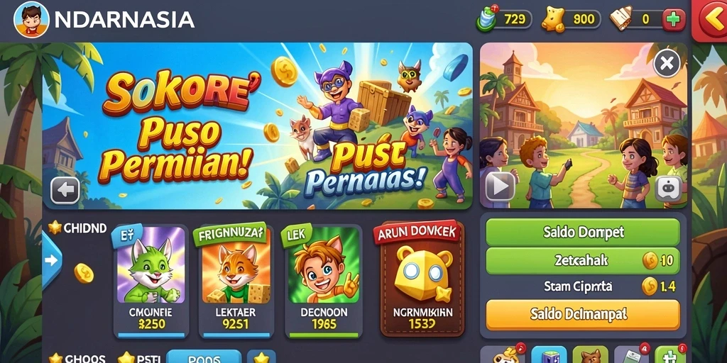 Tampilan antarmuka yang informatif dan mudah diakses.