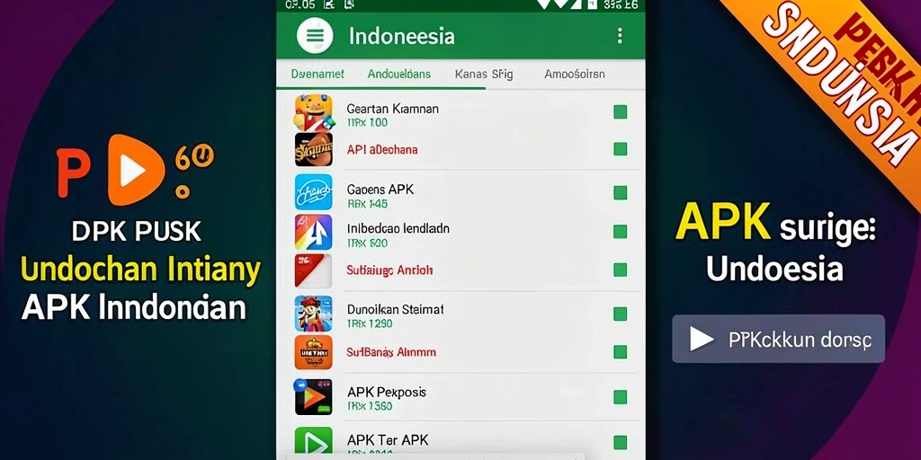 Desain grafis yang memukau dan penuh warna.